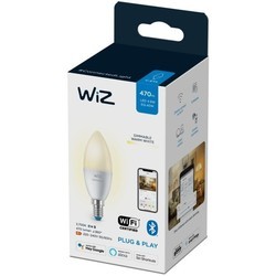 Лампочки WiZ C37 4.9W 2700K E14