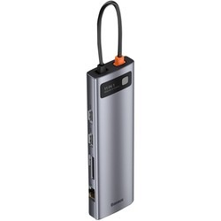 Картридеры и USB-хабы BASEUS Metal Gleam Series 11-in-1 Multifunctional Type-C Hub