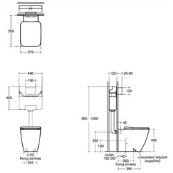 Унитазы Ideal Standard Strada II T296801