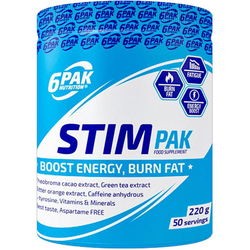 Сжигатели жира 6Pak Nutrition Stim Pak 220 g