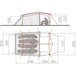 Палатки Vaude Mark XT 4P