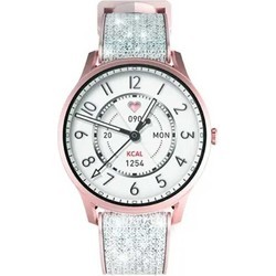 Смарт часы и фитнес браслеты Kieslect Lora (розовый)