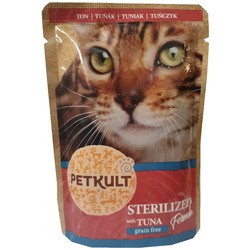Корм для кошек PETKULT Grain Free SterIlised Formula with Tuna 100 g