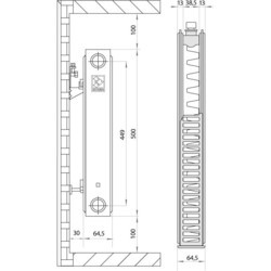 Радиаторы отопления KOER 11 500x1100