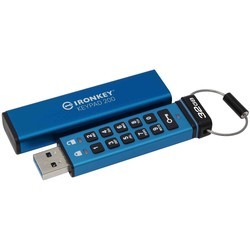 USB-флешки Kingston IronKey Keypad 200 128Gb