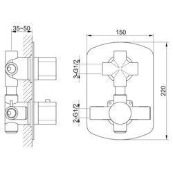 Смесители Kohlman Foxal QW433F