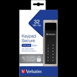 USB-флешки Verbatim Keypad Secure USB 3.0 32Gb