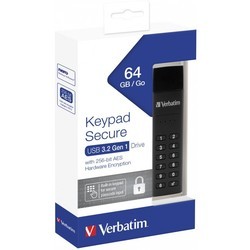 USB-флешки Verbatim Keypad Secure USB 3.0 64Gb