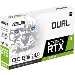Видеокарты Asus GeForce RTX 3060 Ti Dual White OC 8GB GDDR6X