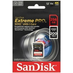 Карты памяти SanDisk Extreme Pro SDXC UHS-I Class 10 256Gb