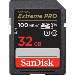 Карты памяти SanDisk Extreme Pro SDHC UHS-I Class 10 32Gb