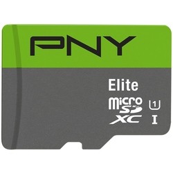 Карты памяти PNY Elite microSDXC Class 10 U1 256Gb
