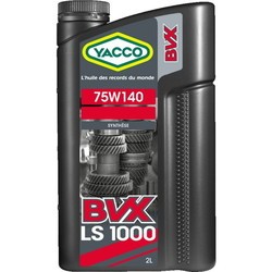 Трансмиссионные масла Yacco BVX LS 1000 75W-140 2L