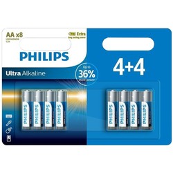 Аккумуляторы и батарейки Philips Ultra Alkaline 8xAA