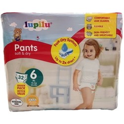 Подгузники (памперсы) Lupilu Soft and Dry Pants 6 / 32 pcs