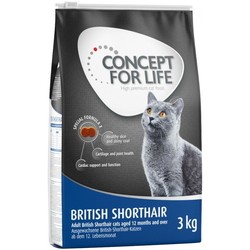 Корм для кошек Concept for Life Adult British Shorthair 3 kg