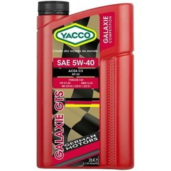 Моторные масла Yacco Galaxie GTS 5W-40 2L