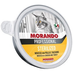 Корм для кошек Morando Sterilized Mousse with Chicken and Turkey
