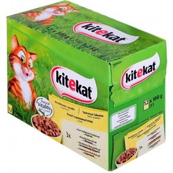 Корм для кошек Kitekat Poultry Jelly Dishes 12 pcs