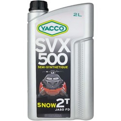 Моторные масла Yacco SVX 500 Snow 2T 2L