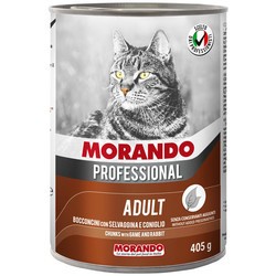 Корм для кошек Morando Professional Adult Small Chunks with Game and Rabbit 405 g