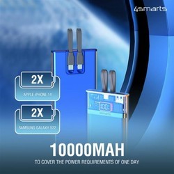 Powerbank 4smarts Lucid 10000 (синий)
