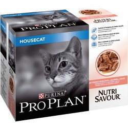 Корм для кошек Pro Plan Nutri Savour Housecat Salmon in Gravy 10 pcs