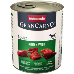 Корм для собак Animonda GranCarno Original Adult Beef/Wild Game 0.4 kg 18 pcs