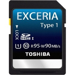Карты памяти Toshiba Exceria Type 1 SDHC UHS-I 16Gb