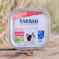 Корм для кошек Yarrah Organic Pate with Salmon 12 pcs