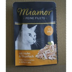 Корм для кошек Miamor Fine Fillets in Jelly Chicken/Tuna 24 pcs