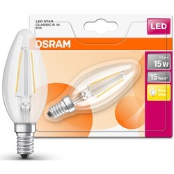 Лампочки Osram Classic B 1.5W CL 2700K E14