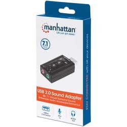 Звуковые карты MANHATTAN 3-D Audio Adapter 7.1