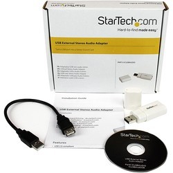 Звуковые карты Startech.com ICUSBAUDIO