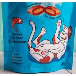 Корм для кошек Dreamies Treats with Tasty Salmon 4 pcs