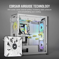 Системы охлаждения Corsair iCUE ML120 RGB ELITE Premium Triple Fan Kit White