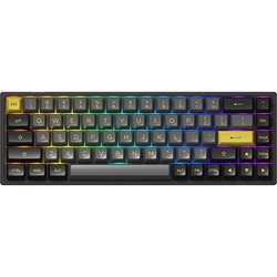 Клавиатуры Akko Black&amp;Gold 3068B Plus Purple Switch