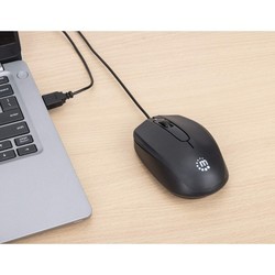Мышки MANHATTAN Comfort II Wired Optical USB Mouse