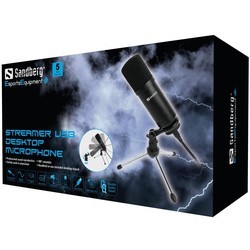 Микрофоны Sandberg Streamer USB Desk Microphone