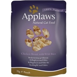 Корм для кошек Applaws Adult Pouch Chicken Breast/Wild Rice Broth 12 pcs