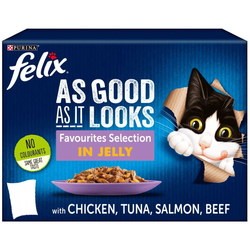 Корм для кошек Felix As Good As It Looks Favourites Selection in Jelly 24 pcs