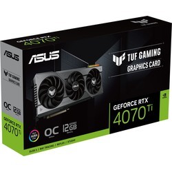 Видеокарты Asus GeForce RTX 4070 Ti TUF 12GB GDDR6X OC