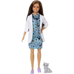 Куклы Barbie Pet Vet Brunette Doll With Medical GJL63