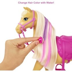 Куклы Barbie Groom N Care Horses Playset HGB58