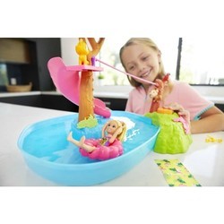 Куклы Barbie Lost Birthday Splashtastic Pool Surprise Playset GTM85