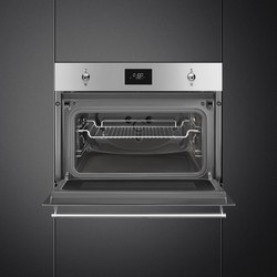 Встраиваемые микроволновые печи Smeg Classica SO4301M0X