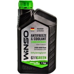 Антифриз и тосол Winso G11 Green Concentrate 1L