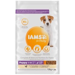 Корм для собак IAMS Vitality Puppy Small/Medium Breed Fresh Chicken 12 kg