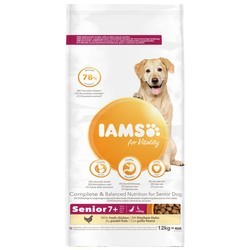 Корм для собак IAMS Vitality Senior Large Breed Fresh Chicken 12 kg