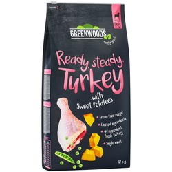 Корм для собак Greenwoods Ready Steady Turkey with Sweet Potatoes 12 kg